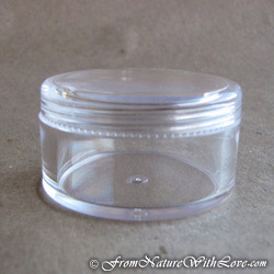 25 ml Polystyrene Sifter Jars with Caps